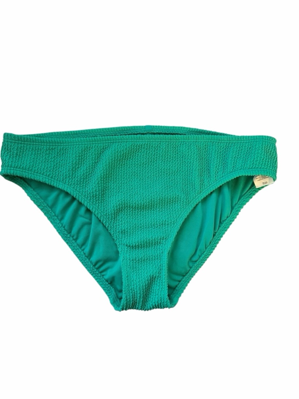 Bleu Rod Beattie Green Textured Bikini Bottom Size 8 Classic Swim Brief